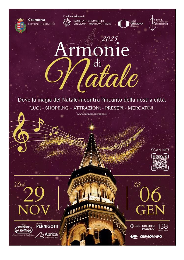 Armonie di Natale: luci, shopping, attrazioni, presepi, mercatini