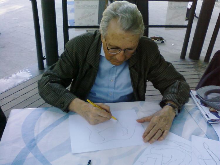 Addio a Sergio Tarquinio, una vita lunga un secolo tra fumetto e arte