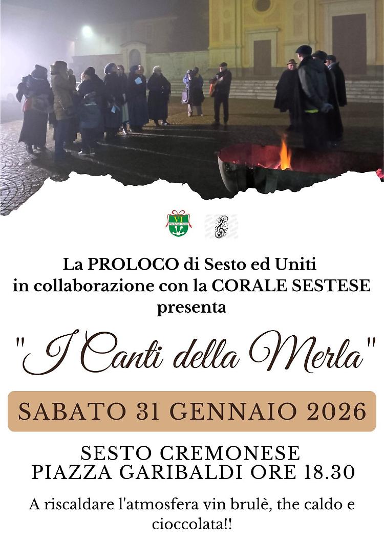 I canti della Merla con la Corale Sestese