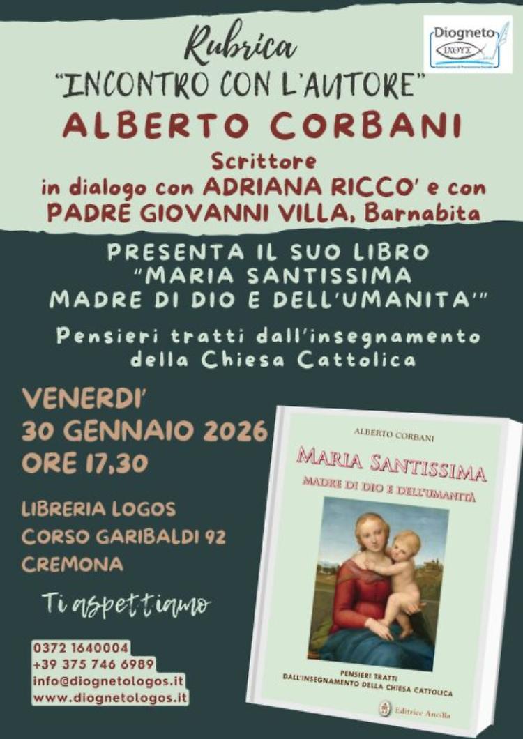 Incontro con l&rsquo;autore: Alberto Corbani