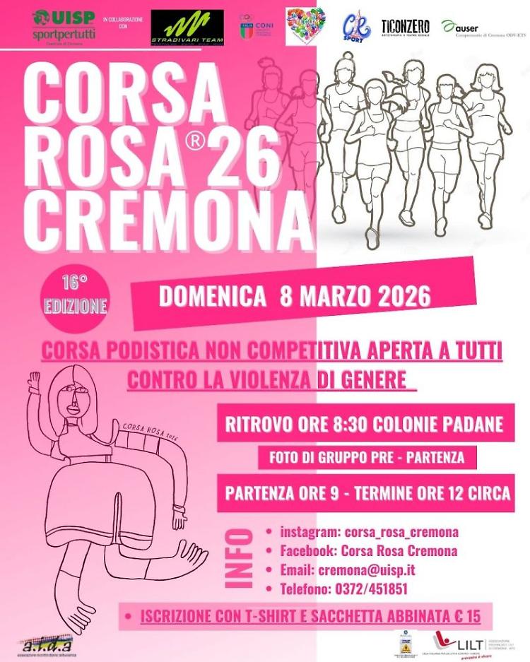 Corsa Rosa&reg; 26 Cremona - 16&ordf; edizione