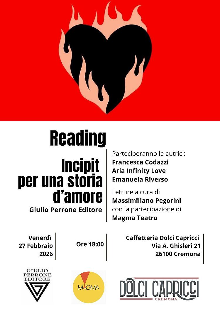 Reading Magma &ndash; Incipit per una storia d&rsquo;amore