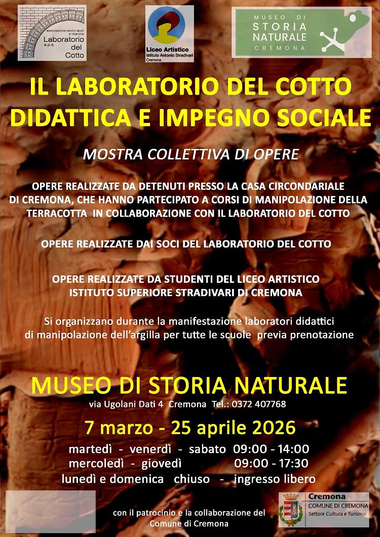 Il laboratorio del cotto: didattica e impegno sociale