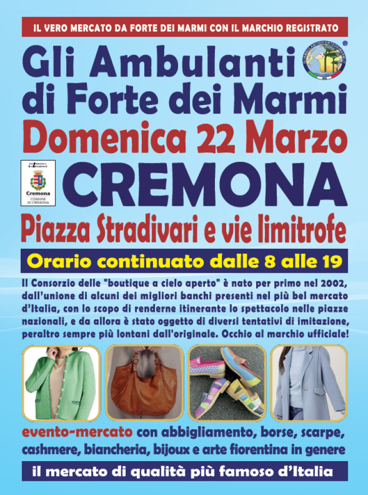 Arrivano Gli Ambulanti di Forte dei Marmi&reg;