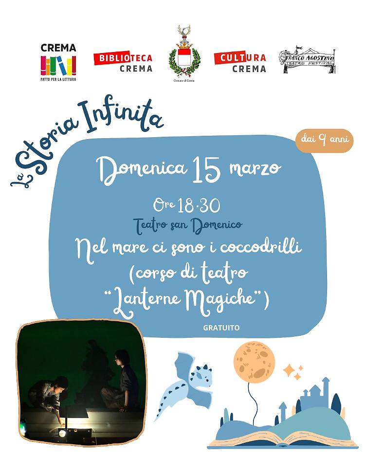 "Nel mare ci sono i coccodrilli" spettacolo