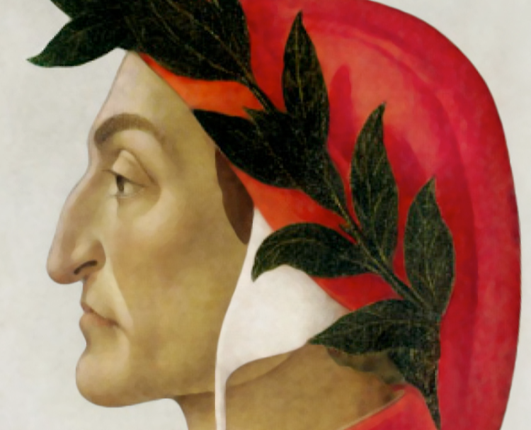 Ritratto di Dante del pittore Sandro Botticelli
