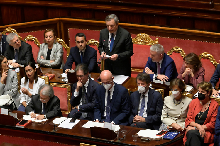 Crisi di Governo: ecco il discorso integrale di Draghi al Senato
