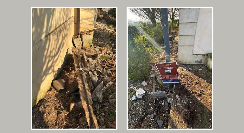 La chiesetta nel mirino dei vandali